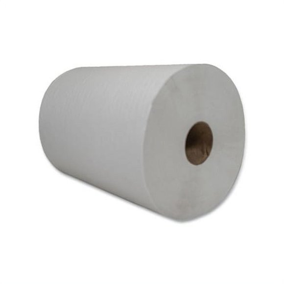 MORCON TISSUE 10 Inch Roll Towels 1-Ply, 10" x 800 ft, White, 6 Rolls/Carton - Picture 2 of 7